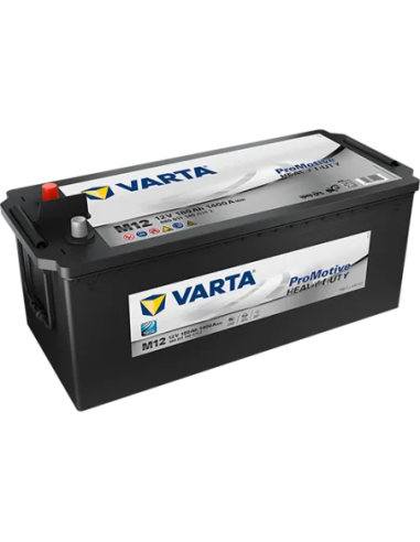 Lead battery starting 12V 180Ah 1400A Varta M12 (680 011 140)