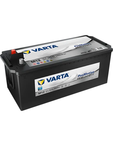 Batterie plomb démarrage 12V 180Ah 1400A Varta M12