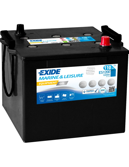 Exide Multifit 12V 110Ah +D Lead Battery (ES1200)
