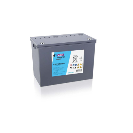 Batteria Piombo 12V 99.6Ah Exide (309X172X239) (S12V3400PP)