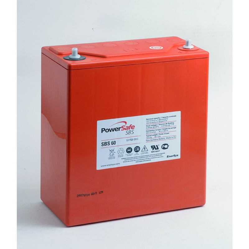 Battery Lead 12V 51Ah ENERSYS (220X121X261) (SBS60-RS)
