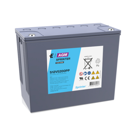 Batteria Piombo 12V 148Ah Exide (351X172X275) (S12V5200PP)
