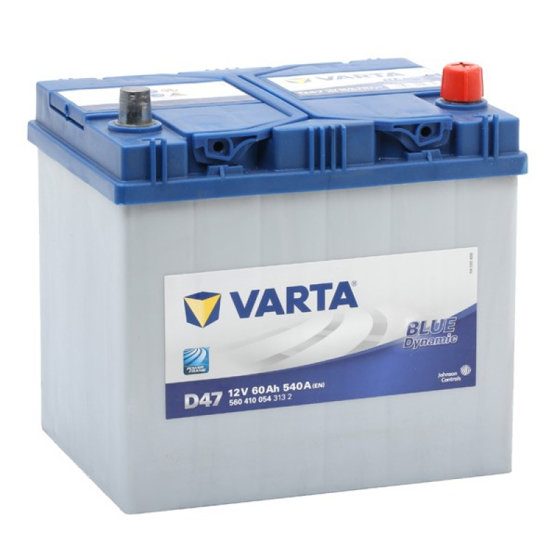 Lead Acid Battery Starter 12V 60Ah 540A Varta D47 +D (560 410 054)