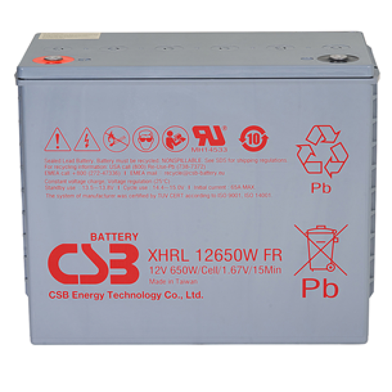 Batterie plomb 12V 650W/15min FR