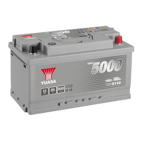 Batterie plomb démarrage 12V 85Ah 800A SMF +D Yuasa YBX5110