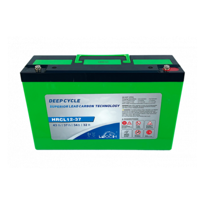 Batteria Piombo 12V 37Ah Leoch (267X77X170) M5 (6-EVF-35)