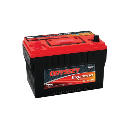 BATTERIE PLOMB PUR 12V 68AH 850A ODYSSEY AGM34