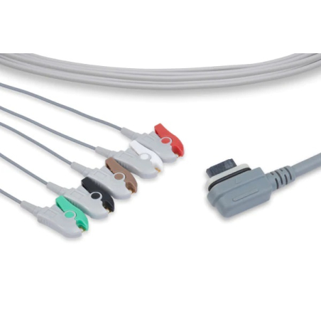 Cavo di telemetria IEC Finitura morsetto a 5 fili per SeerLight GE HEALTHCARE (2008594-004)