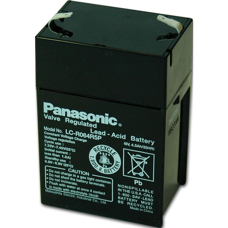 Battery 6V 4Ah for ECG Megacart Siemens