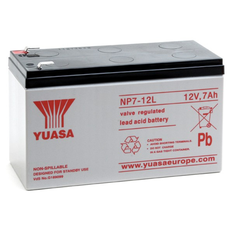 Battery 12V 7Ah for Mobylett Siemens