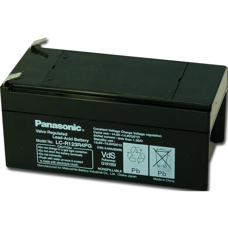 Battery 12V 3,4Ah for suction pump Basic WEINMANN