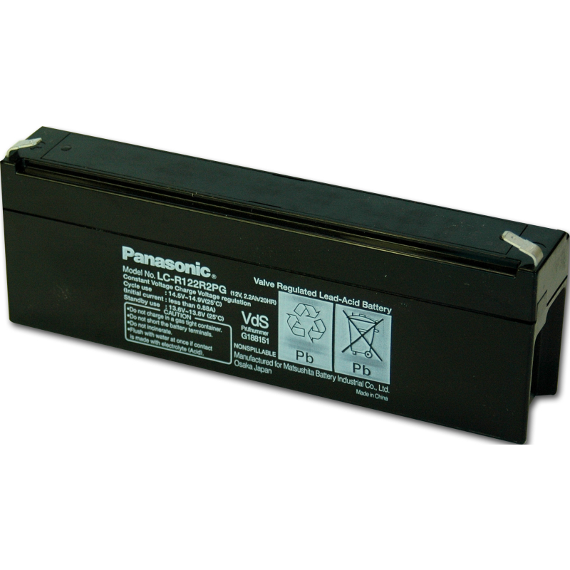 Battery 12V 2,2Ah for pompe AVI 100 3M