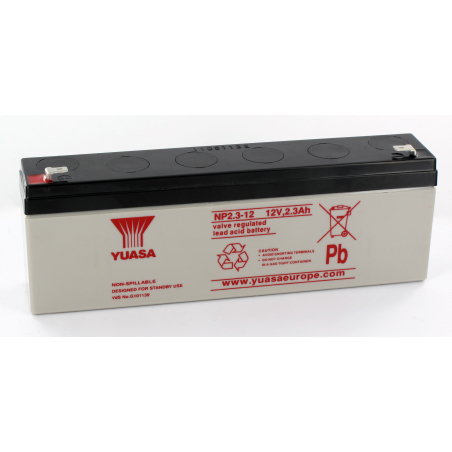 Battery 12V 2.3Ah for defibrillator DG4000 SCHILLER