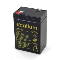 Batterie 6V 4Ah pour ECG Megacart