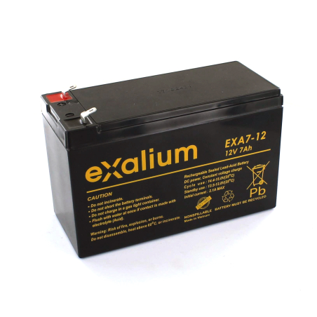 Batterie 12V 7Ah pour Lit Affinity 3700A