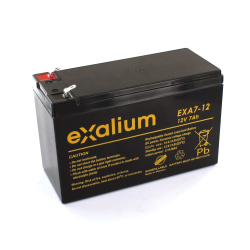 Battery 12V 7Ah for ECG ELI380 MORTARA