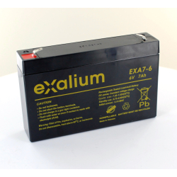 Batterie 6V 7Ah pour Moniteur Event Link 511