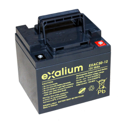 Batterie 12V 50Ah pour fauteuil Kite Basic