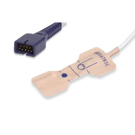 Box of 24 SPO2 sensors - Disposable - Fabric - Pediatric NELLCOR (MAX-P)