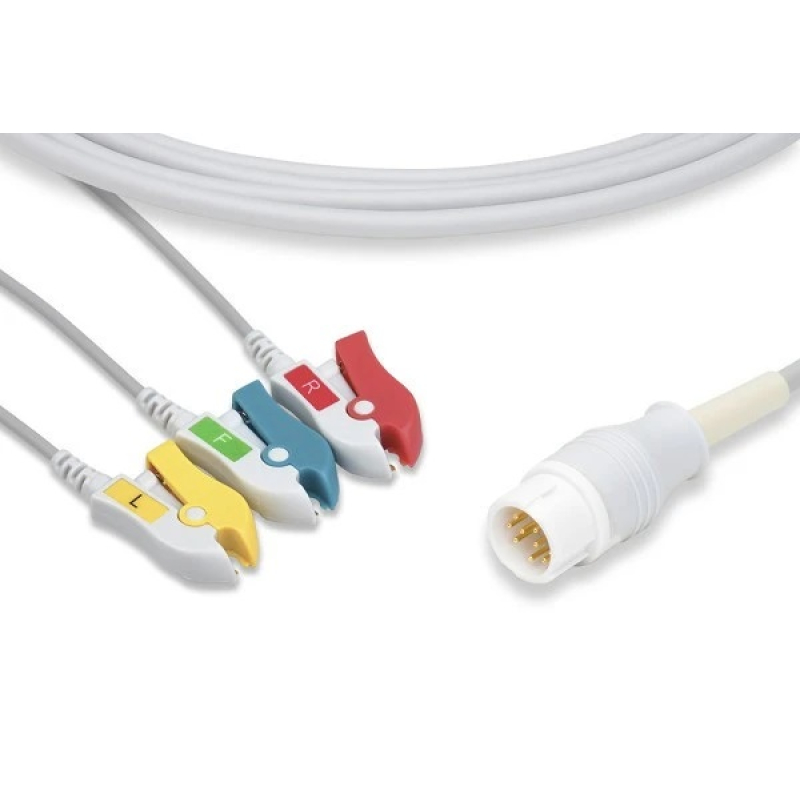 CAVO INTERO ECG COM. PHILIPS M1981A - 3 DER. BOTTONE