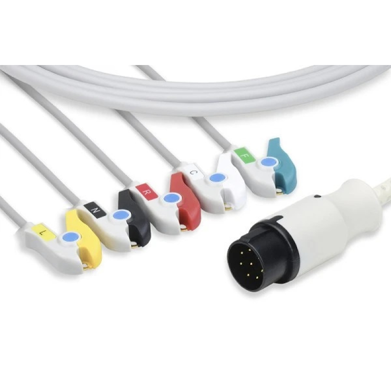 Cable IEC 5-branch clip for 6102A NIHON KOHDEN