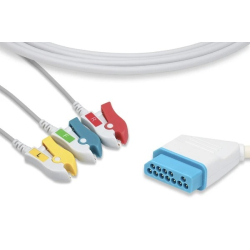 Cable IEC 3-branch clip-to-fold cable for Lifescope-i NIHON KOHDEN