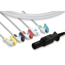 Cable IEC 5-branch clip-to-fold cable for Propaq WELCH ALLYN