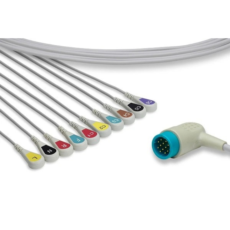Cable IEC one-piece 10 pressure branches for LP12 PHYSIOCONTROL