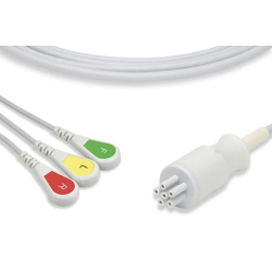 Pulsanti di pressione A 3 rami IEC via cavo per monitor COLIN BP88s