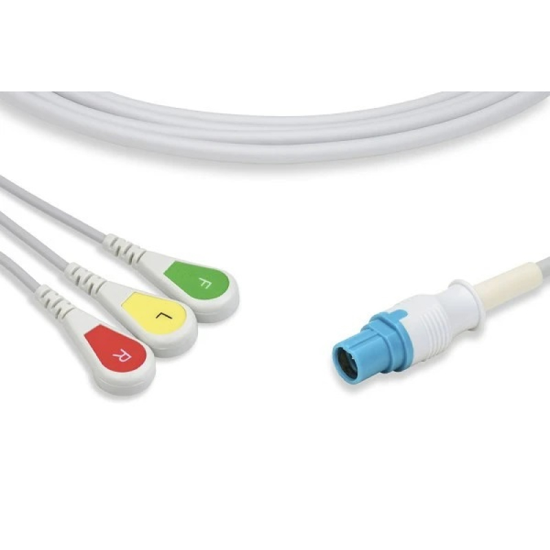 Pulsanti di pressione A 3 rami IEC cavi per SC5000 DRAGER