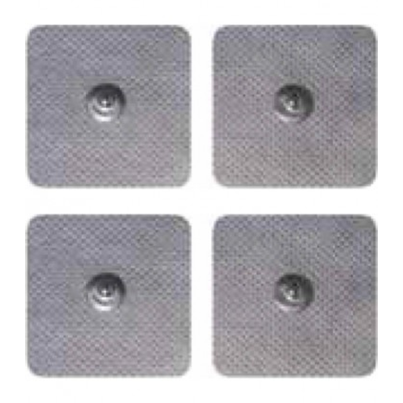 Box of 4 electrodes TENS 47*47 / Disposable / Pregelled / Nonwoven / Pressure FIAB (PG471)