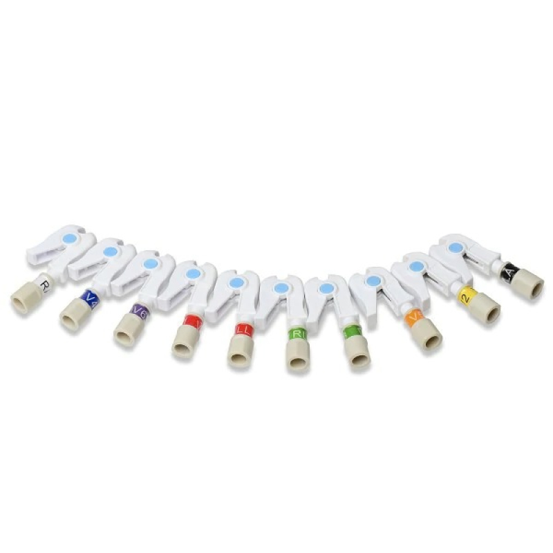 Set di 10 adattatori a spina/morsetto a banana per CAM14 GE HEALTHCARE