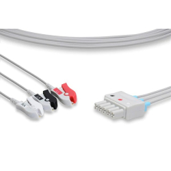 Cavo IEC 3 fili 5 connettori finitura morsetto per monitor Trio MINDRAY
