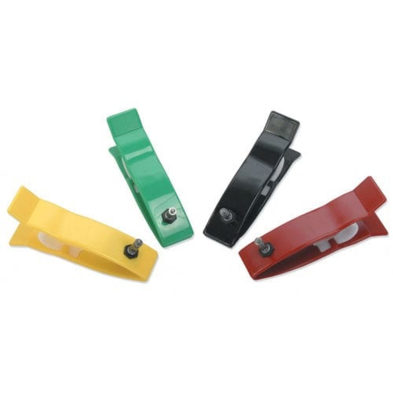 Box of 4 clamp electrodes for ECG - Adult