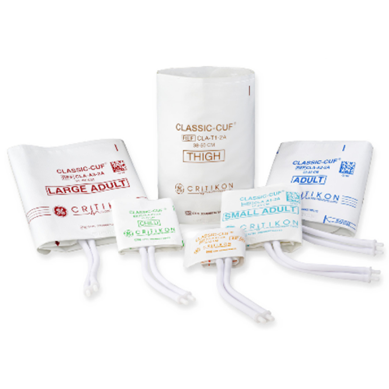 Scatola da 20 polsini CLASSIC-CUF adulto (17x25) - Monotubo - Connettore a baionetta GE HEALTHCARE