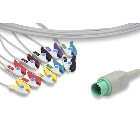 10-spoke one-piece IEC cable clamp for Ultraview SPACELABS