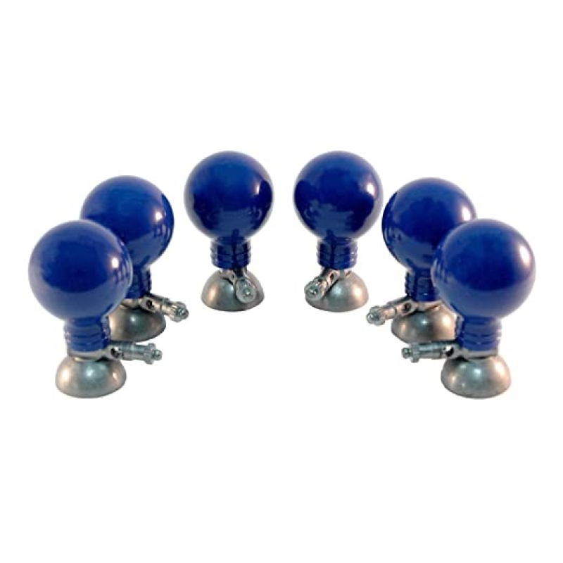 Set of 6 pre-cordial electrodes with suction cup Ø 24mm
