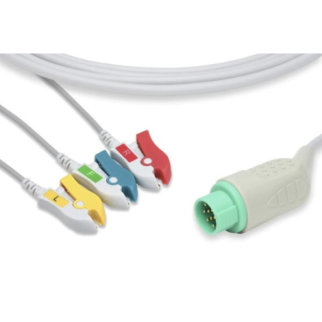 Cavo ECG 3 DERIVAZIONI compatibile per M7000 BIOLIGHT