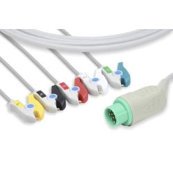 Cavo ECG monoblocco 5 canali con clip per M7000 BIOLIGHT