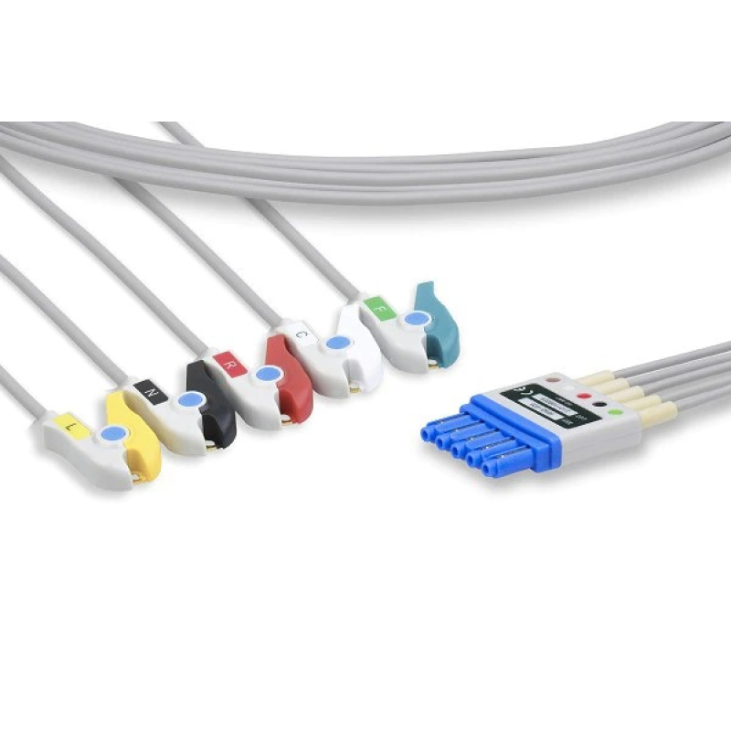 5-Way Clamp ECG Cable for Anyview BIOLIGHT