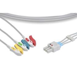 IEC 3-strand Clamp ECG Cable for IM12 BIOCARE Monitor