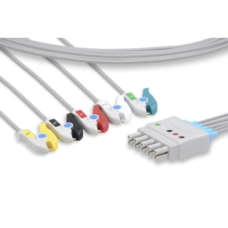 5-way clamp ECG cable for BM3 BIONET