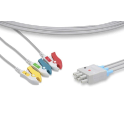 3-Way Clamp ECG Cable for Lifescope NIHON KOHDEN