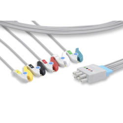 5-Way Clamp ECG Cable for Lifescope NIHON KOHDEN