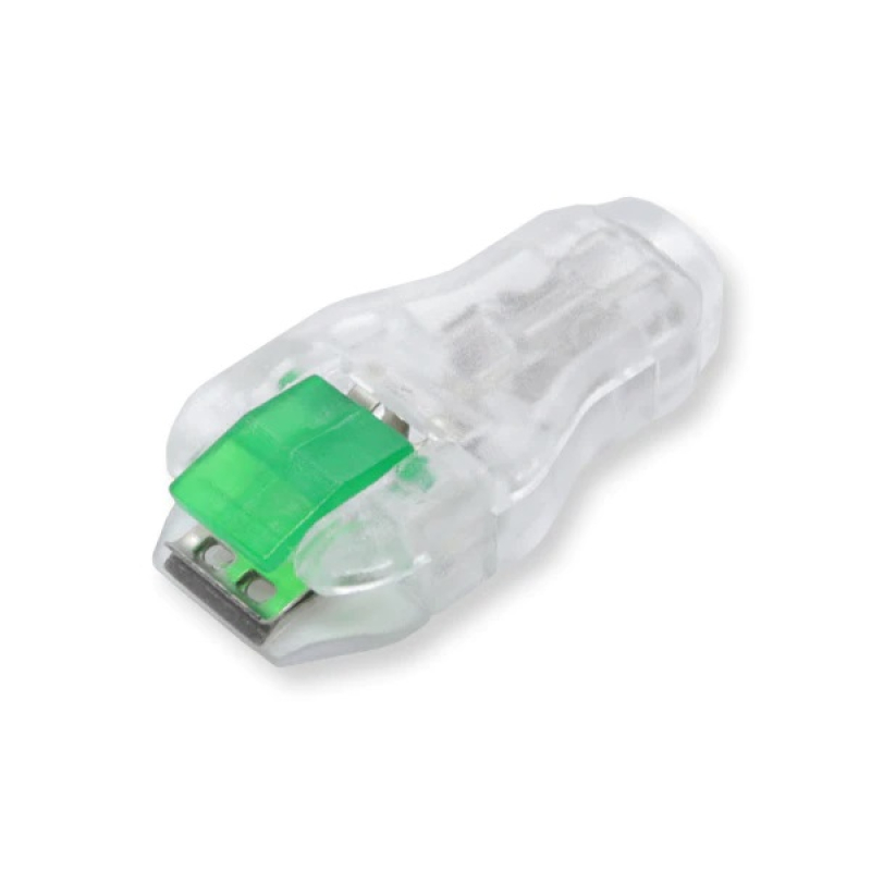 Set of 10 banana/crocodile ECG electrode adapters