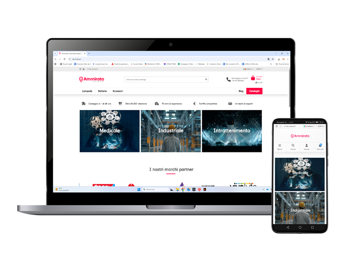 Il sito web Ammirata si è rinnovato 🎉